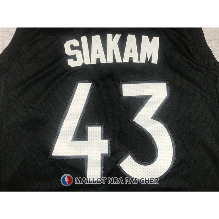 Maillot Tornto Raptors Pascal Siakam Earned 2020-21 Noir Volet
